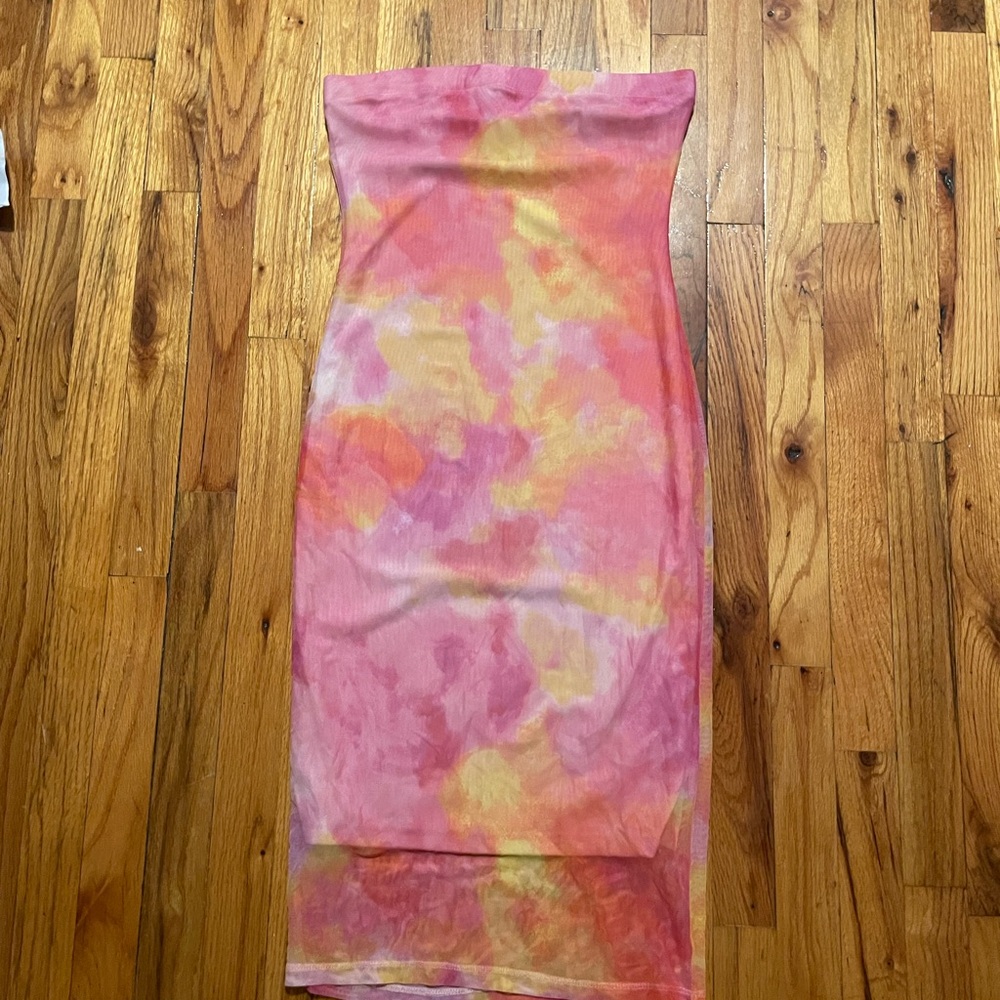 tye dye dress